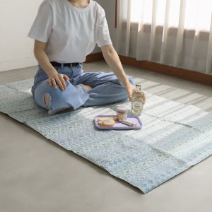 휴대가 간편한 돗자리매트 접이식 2인용 피크닉 90160cm