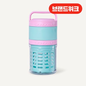 코코라커 캡슐팟 과일 샐러드 도시락통 (포크,채반 포함) 다이어트 유치원 도시락