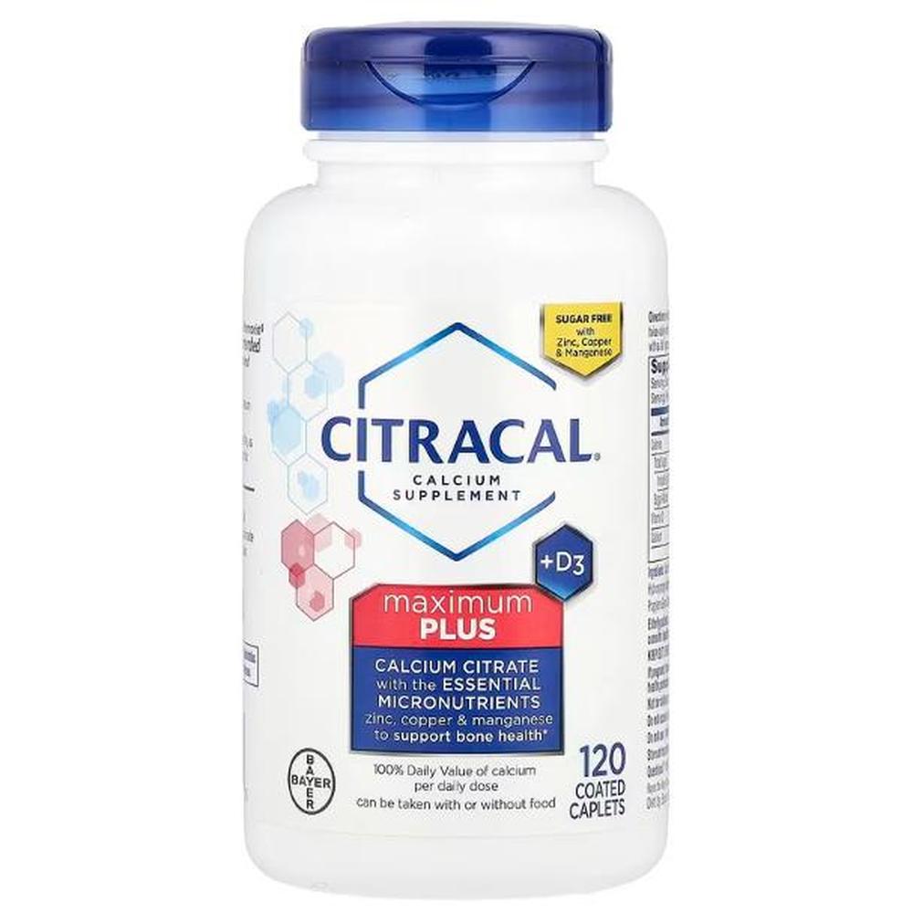 <b>Citracal</b> 칼슘 써포트 플러스 D3 맥시멈 플러스 코팅 정제 120정