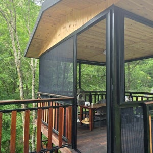 자바라 방충망 탈부착형 1000×2100 이상 제작