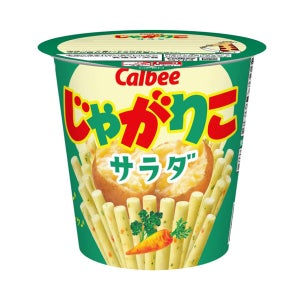 [카루비] 쟈가리코 사라다맛 57g x 12개 세트 1박스