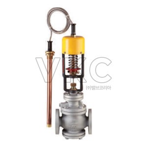 유연 닥타일 온도조절밸브 YTR-1F 10K 15A 플랜지식 증기용 (스팀 대용량 파이롯트식 01926)