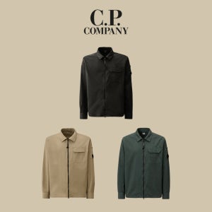 CP컴퍼니 자켓 오버셔츠 바람막이 개버딘 지퍼 26시즌