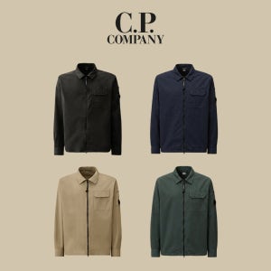 CP컴퍼니 자켓 오버셔츠 바람막이 개버딘 지퍼 26시즌
