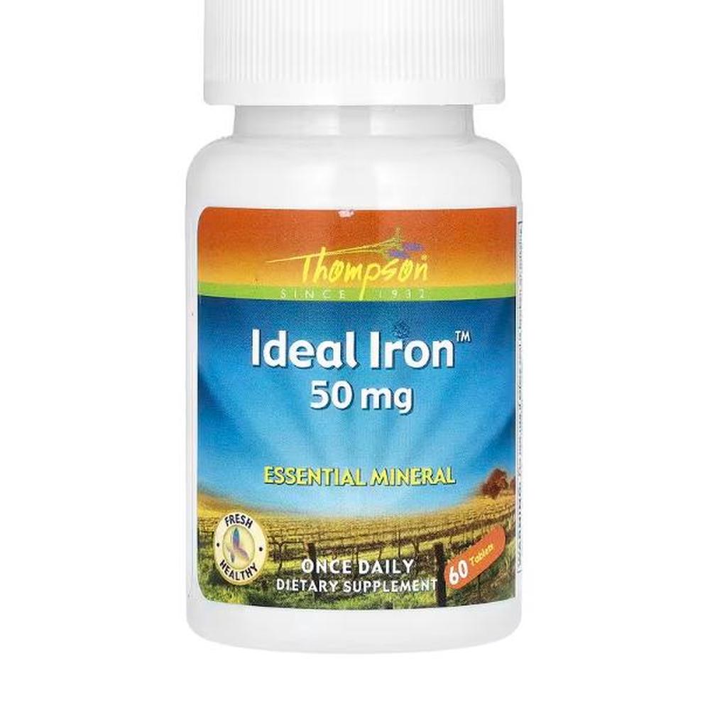 톰슨 아이디얼 <b>아이언 50mg</b> 60정