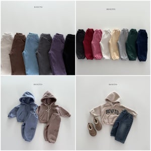 보니토 25겨울 주니어 데님 청바지 유아 아동 고쟁이 조거 카고 바지 청바지 여아 남아