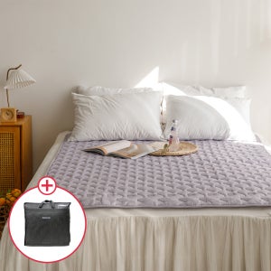 보국 에어셀 베이직 눈오는 거리 전기요 싱글