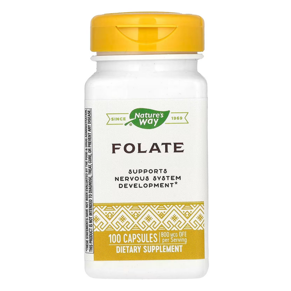 네이쳐스웨이 <b>폴레이트</b> 엽산 <b>800mcg</b> DFE 100캡슐