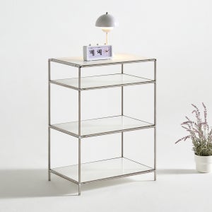 세렌티 600 모듈 선반 3단 수납장 높은 거실장 2colors