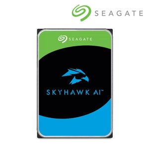 씨게이트 HDD 20TB SkyHawk AI ST20000VE002 CCTV 하드디스크 (7,200RPM/256MB/CMR)