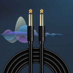 6.35mm 음향케이블 3M 산화방지 노이즈 감소 커넥터 사운드 음질 PVC 케이블 연결선