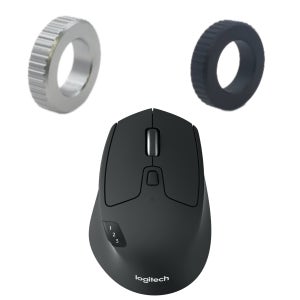 로지텍 M720 마우스 스크롤 고품질 경량화 금속 휠 마모 수리 부품( 설명참조 )