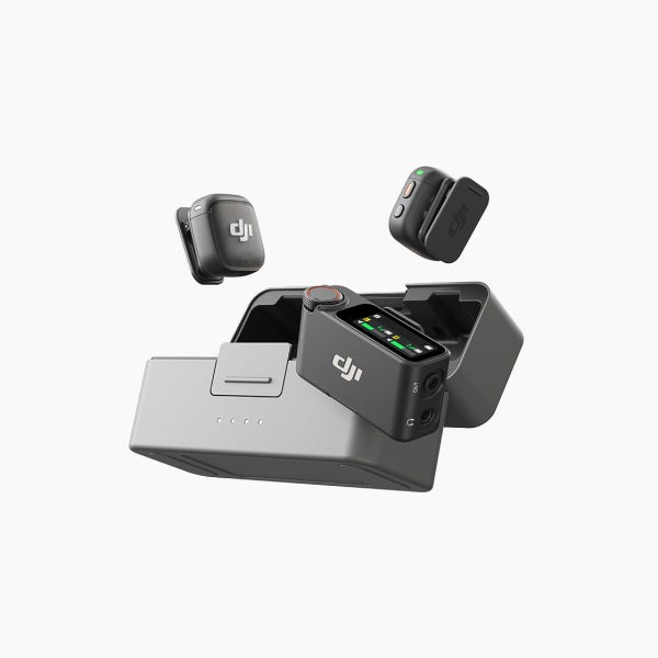 DJI Mic 3 (2 TX + 1 RX + 충전 케이스) 마이크