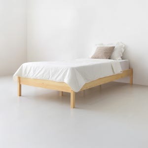 RAVIE 원목침대 싱글 100200 소나무