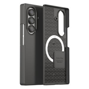 아라리 에어로 플렉스M 힌지보호 맥세이프 케이스 블랙, 갤럭시Z 폴드7