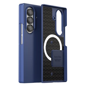 아라리 에어로 플렉스M 힌지보호 맥세이프 케이스 네이비, 갤럭시Z 폴드7