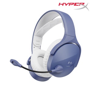 하이퍼엑스 클라우드 제트 듀얼 유선 무선 경량 고성능 게이밍 헤드셋 블루