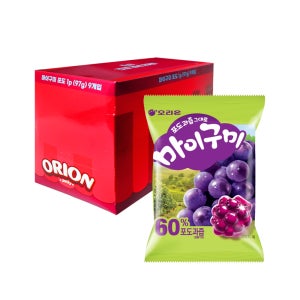 오리온 마이구미 포도 젤리 97g x 9개입