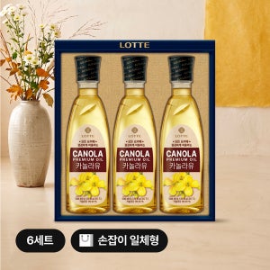 [2026 추석] 롯데 오일컬렉션 카놀라유 1호 선물세트 1.5L, 6개