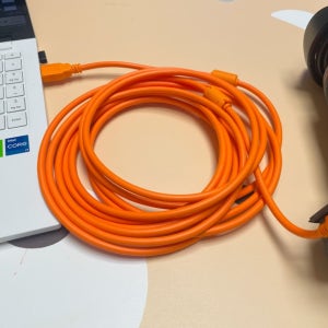 테더링 카메라 케이블 선 캐논 USB 미니 MINI 5핀 pin