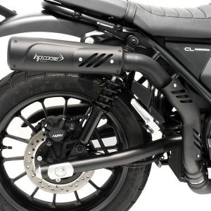 혼다 CL500 HP 코르세 하이드로폼 RS 300 블랙 하이 마운트 슬립온 머플러
