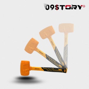 09STORY 고무망치 미니 우레탄 미니 목수 타일 다용도 망치