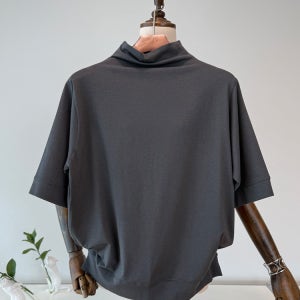 가을신상 부드러운 모달 반목 폴라 반팔티 4컬러