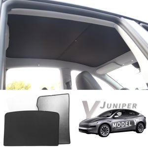 테슬라 모델Y주니퍼 쿨다운 썬쉐이드 2in1 열차단 자외선차단