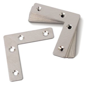 10P 다목적 ㄱ형 평철 60x60mm 꺽쇠 보강 연결철판