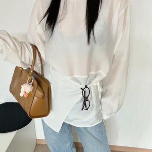 모먼트 듀이랩블라우스 재진행(25FW)