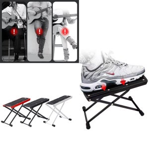 PERLMAN 기타 발받침대 6단 기타발판 연주용 거치대