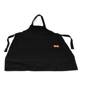 미술용 앞치마 블랙 캔퍼스 면 작업용 다용도 학생