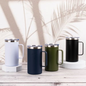 손잡이 머그컵 사무실 회사 벤티 스텐 텀블러 700ml