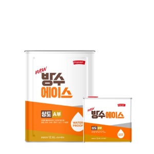 삼화 방수에이스상도 옥상 우레탄 방수페인트 녹색 회색 12.6L
