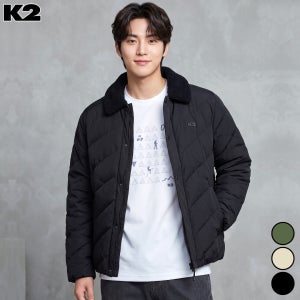 K2 구스다운 역시즌 경량패딩 실크스타 무봉제 퀄팅 남성