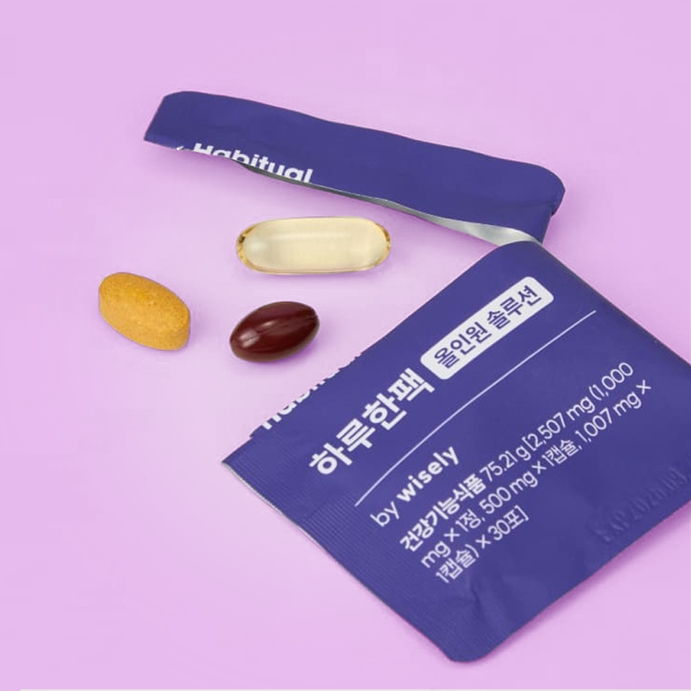 올인원영양제 멀티비타민 남성 여성 종합 멀티팩 하루 한포