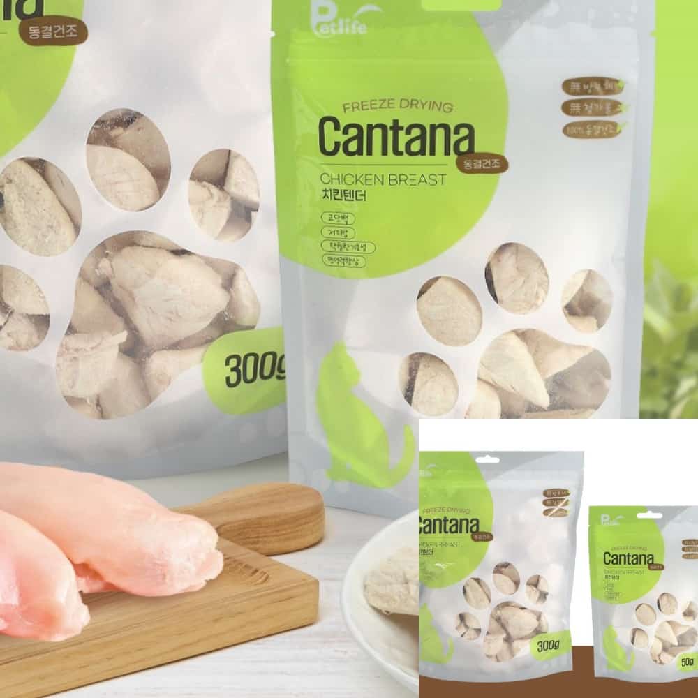 펫라이프 칸타나 동결건조 50g 치킨텐더 애완견간식 강아지동결간식 강아지간식