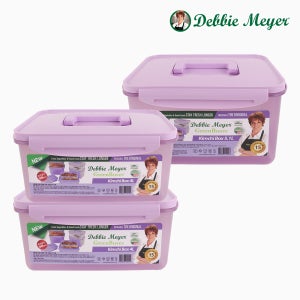 데비마이어 신선보관 냄새 안배는 숨쉬는 833 김치통 3종(4L 2P + 5.1L 1P)
