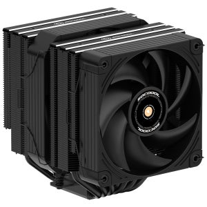 3RSYS RC1900N 솔더링 쌍철봉 블랙 공냉쿨러 TDP280W CPU쿨러 듀얼히트싱크