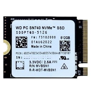 스팀덱 WD SN740 2230 M2 NVMe M2 드라이브 SSD 1TB