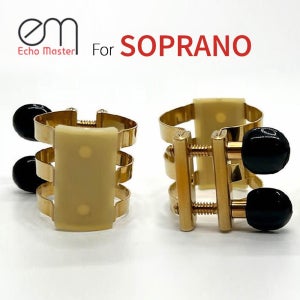 에코마스터 소프라노 색소폰 리가춰 에폭시 골드락카 24K 금도금