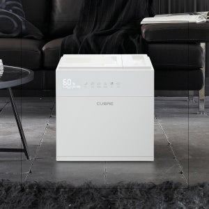 쿠오레 고래 가습기 83㎡(25평) 7L 대용량 자연 기화식 상부급수 히팅 CHD-E15