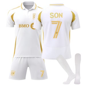 손흥민 유니폼 LAFC 2025 어웨이 축구 국대 어린이 키즈 반티 축구복 커스텀마킹