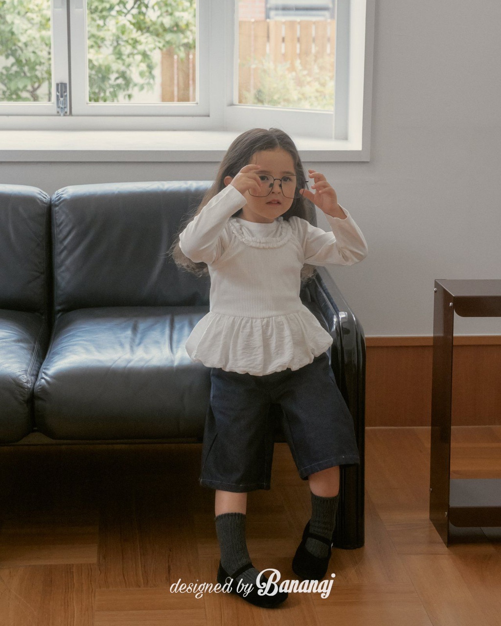 바나나제이 가을 <b>에이컷</b>데님팬츠(논페이드) 아동 키즈 바지