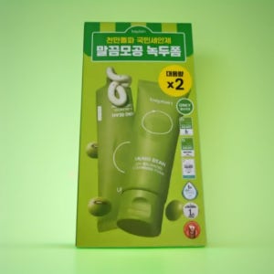 비플레인 녹두 약산성 클렌징폼 160ml+160ml 올리브영기획