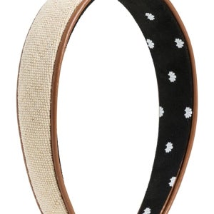 Lele Sadoughi 렐레 사두기 르르 여성 헤어밴드 인조가죽 [미국출고]