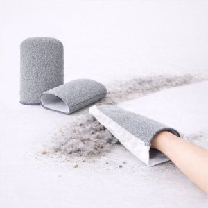 위즈맙 부착형 손걸레 청소포 청소장갑 물티슈 붙여쓰는 만능 주방 소파 창틀 방충망 등 청소