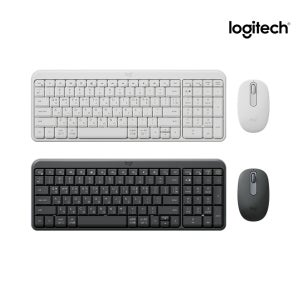 로지텍 블루투스 무선 키보드 마우스 데스크탑 세트 MK250 한글