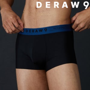 드로우9 남자팬티 남성속옷 남자드로즈 심리스 무봉제 팬티 3장 1세트 HM001