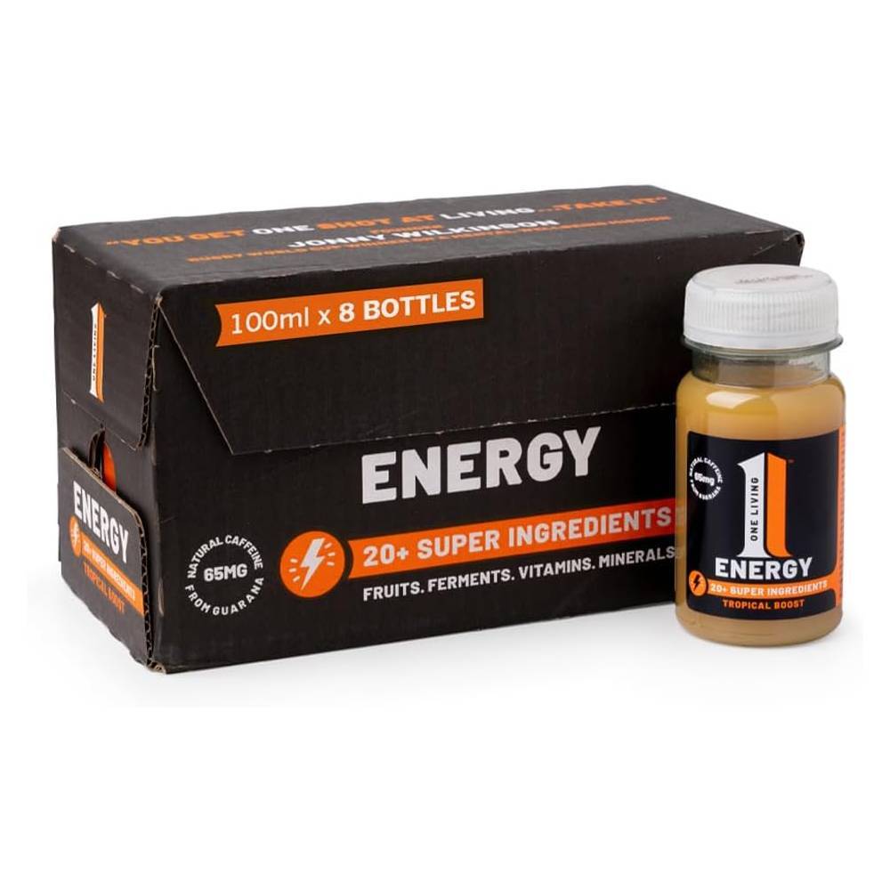 No.1 Living 원리빙 에너지샷 트로피컬 부스트 <b>100ml</b> 8개입